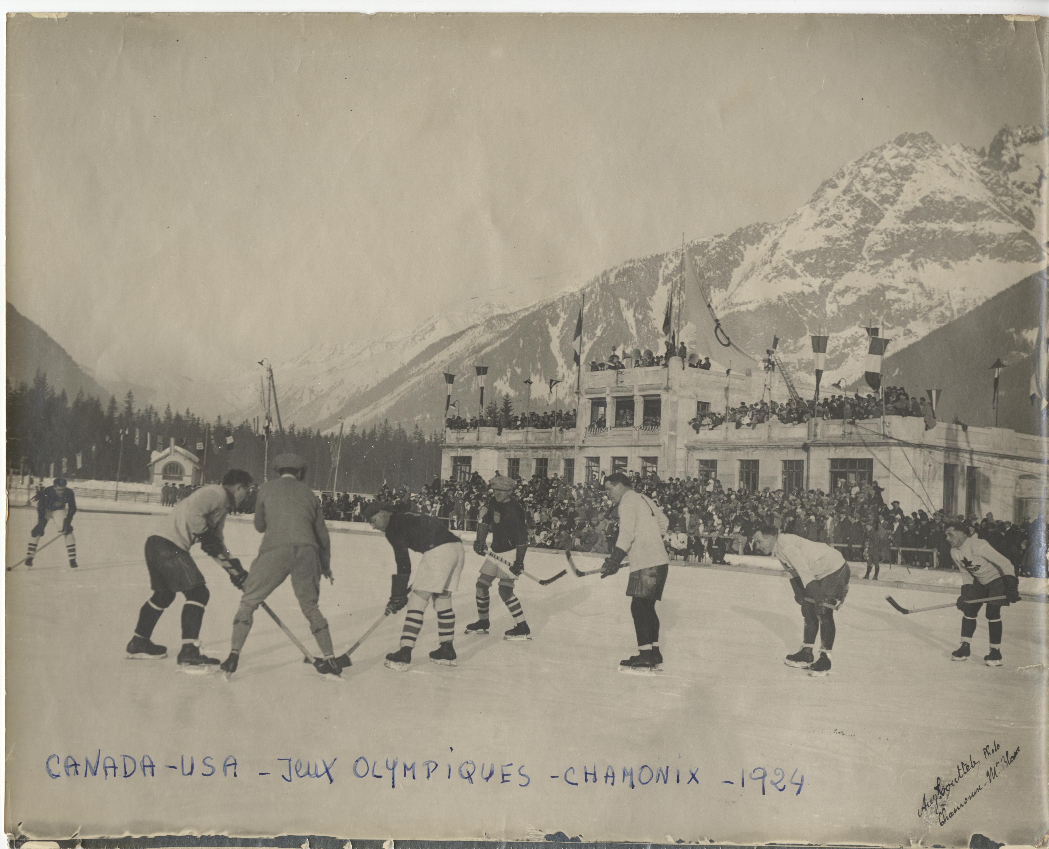 Match d'hockey Auguste Couttet