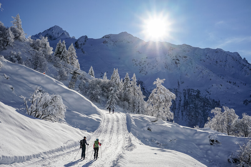 Ski touring Balme