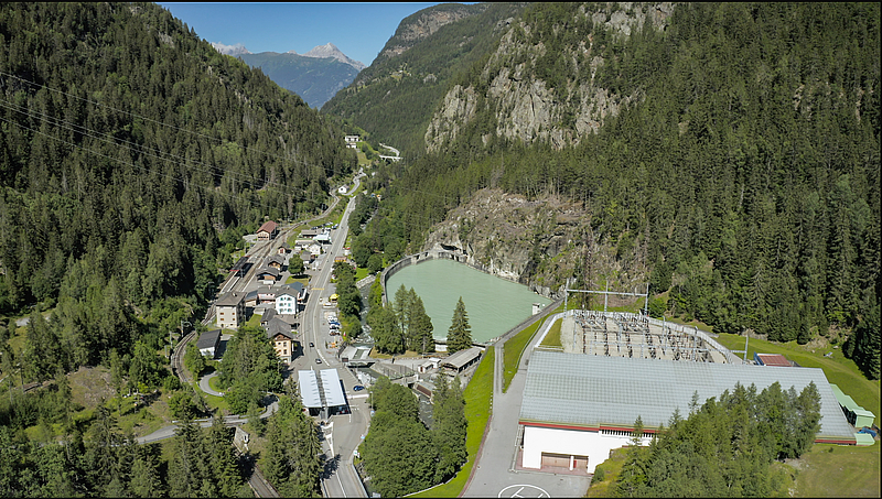 La centrale de Vallorcine