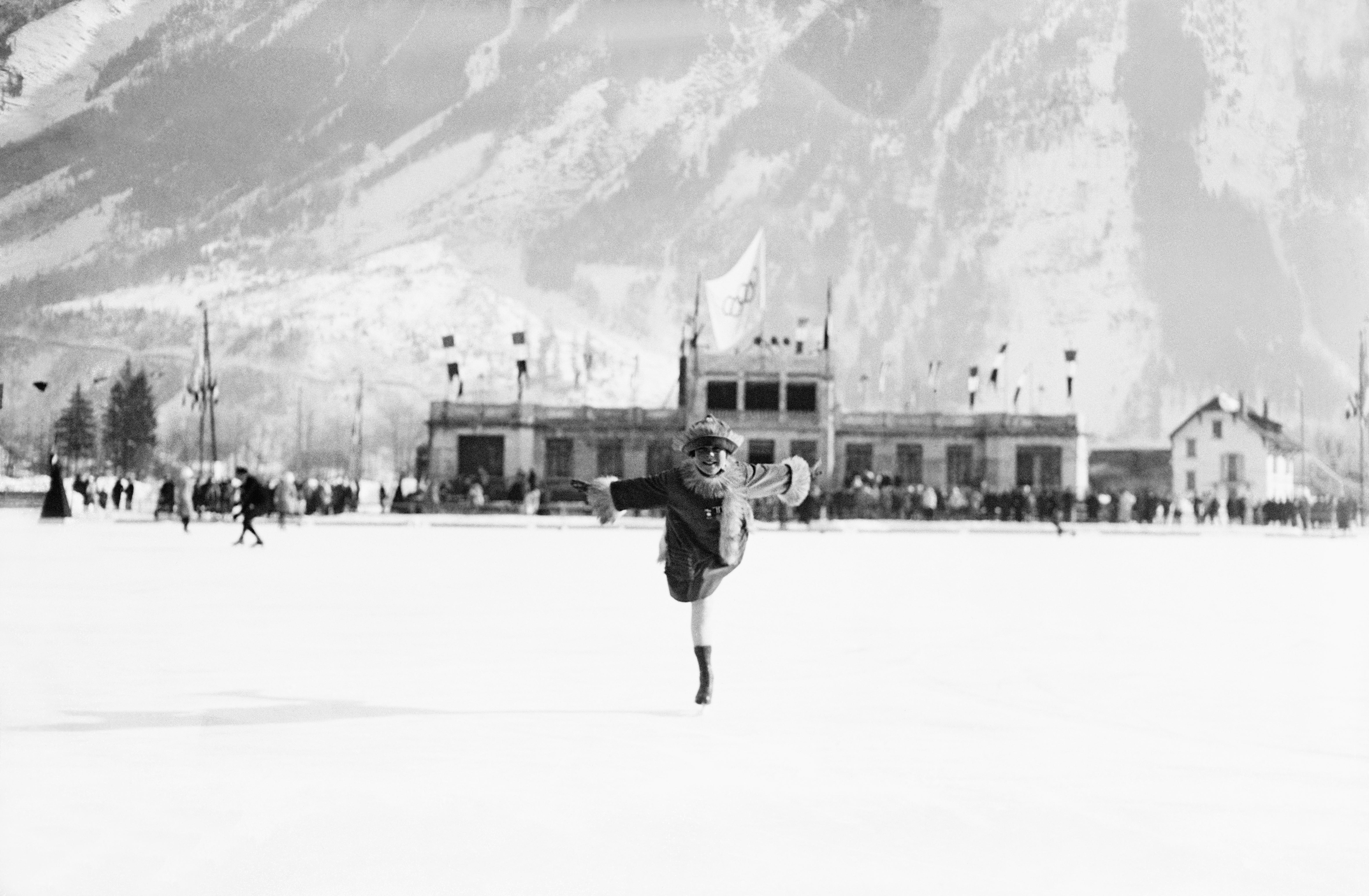 1936 Winter Olympics, photo 4 X 400m relay race 1936 Winter Olympics, photo 4 X 400m relay race