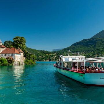 Croisière Lac d'Annecy - Côté France