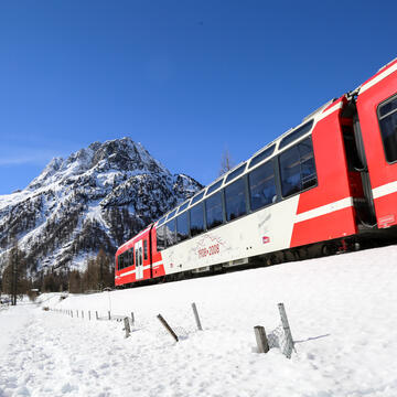 Chamonix : un nouveau train électrique pour découvrir la commune - Radio  Mont Blanc