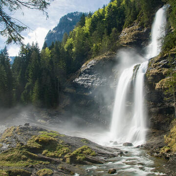 Cascade du rouget haut giffre