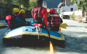 Rafting dans Chamonix centre