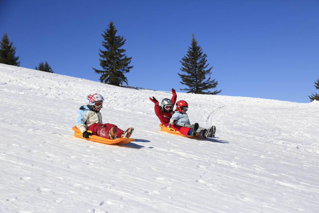 Kit De Conversion Trottinette En Luge Des Neiges - 2 Patins PP 38x11 Cm - Compatible Avec La Plupart Des Roues - Installation Facile - Pour Enfants Et Loisirs D'Hiver