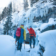 cascade de glace
