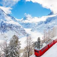 Montenvers hiver -maxime coquard