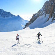 Chamonix-Zermatt Valentine Fabre et Hillary Gerardi