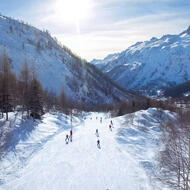 plan des pistes le tour vallorcine