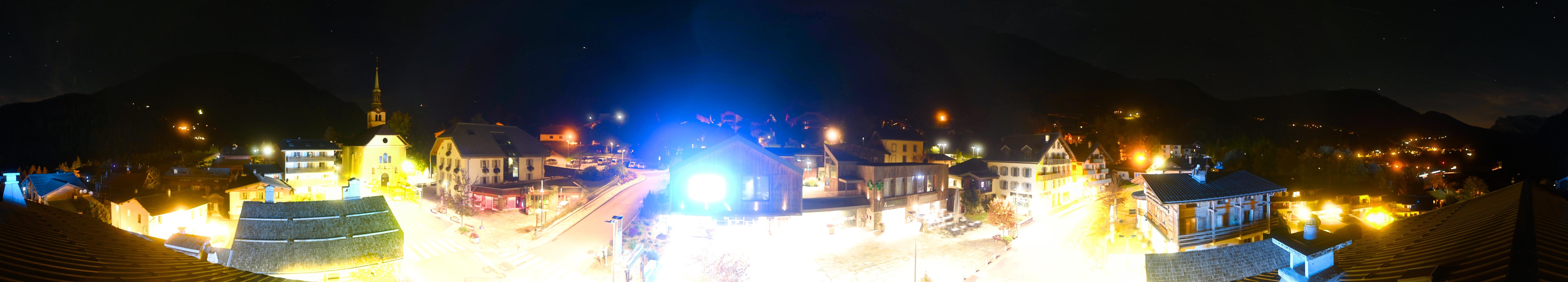 Les Houches-Saint Gervais webcam — Les Houches Village 1000 m